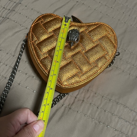 Kurt Geiger Orange Heart Crossbody Bag - Picture 7 of 16